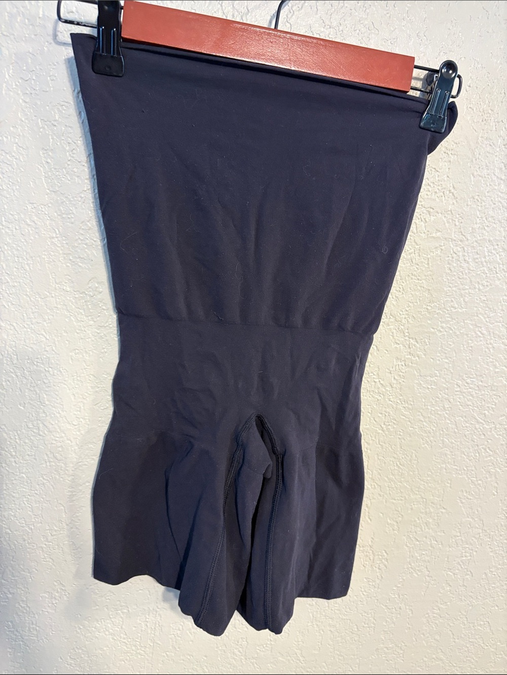 Flexees by Maidenform Black High Waist Shapewear Shorts Women's Size L 7